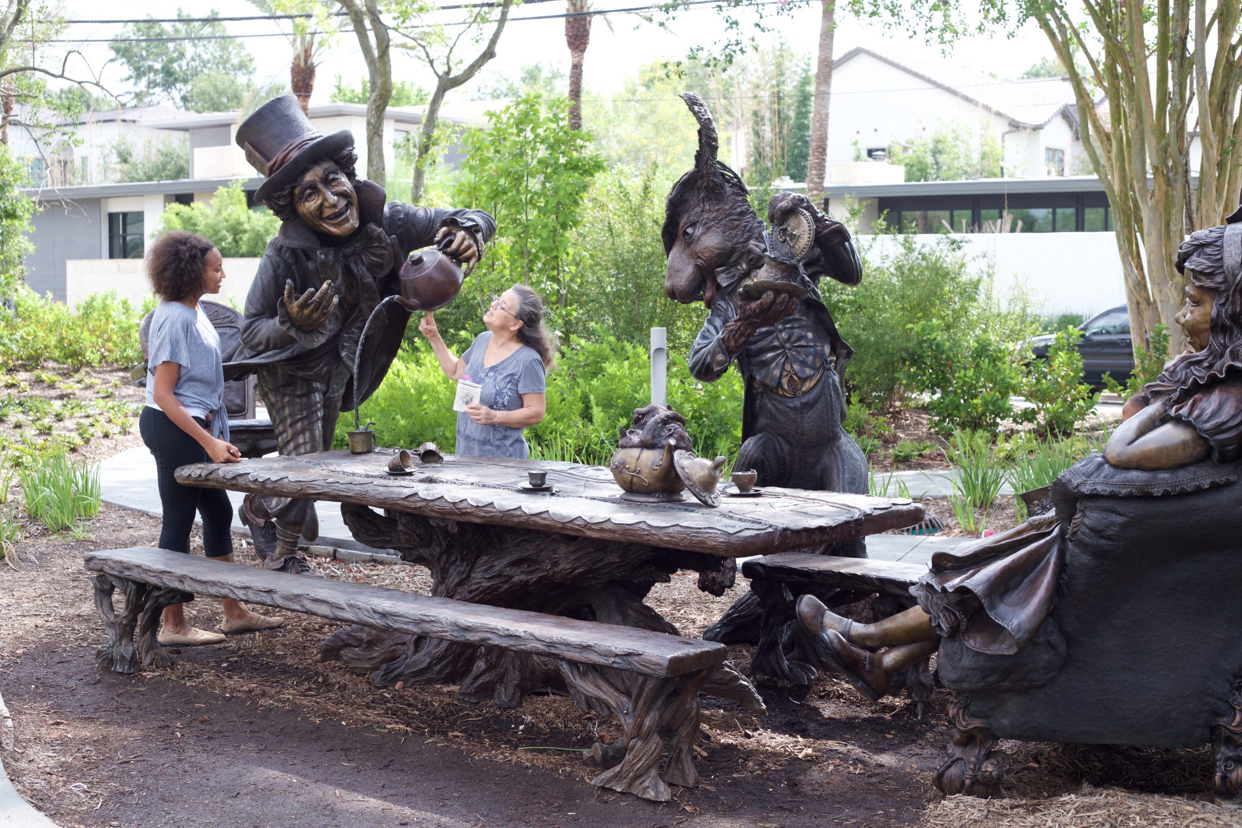 alicemedia_23 Bellaire texas EVelyn's Park Alice In Wonderland Mad Hatter Tea party.