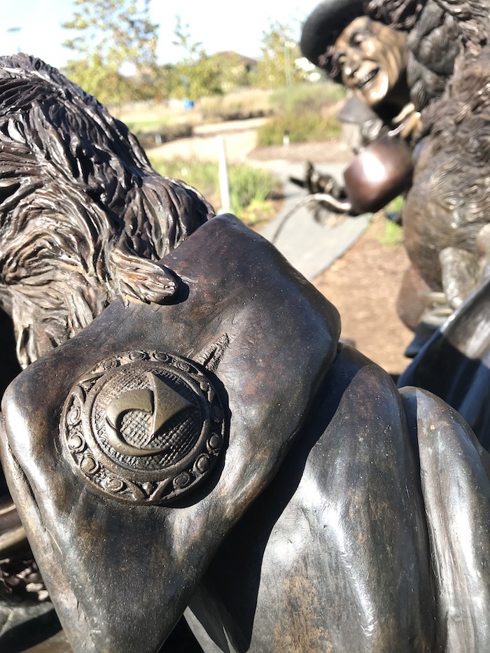 button_a Houston, Texas Sculptor, Bridgette Mongeon's bronze buttons