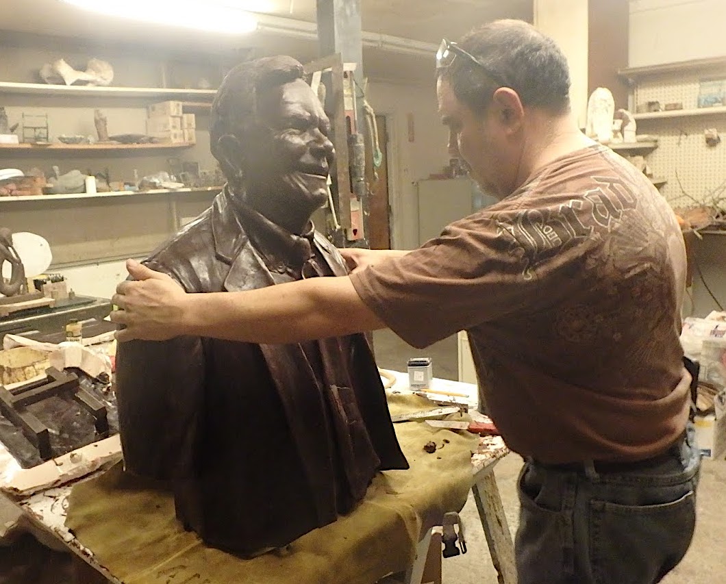 johnturner18 mold process of casting a bronze