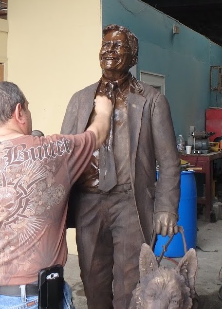 johnturner28 Making a bronze statue. Step by step.
