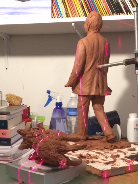 3D scanning John Turner sculpture