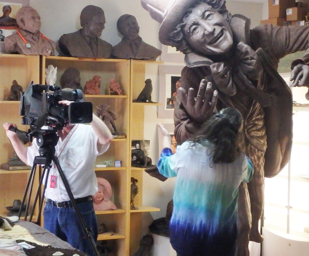 Cameraandbridgette Texas television station interviews Bridgette