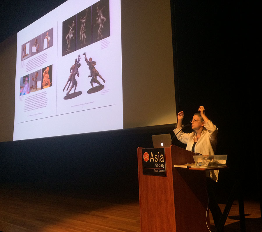 speaking_asiansoc Bridgette Mongeon speaker on 3D technology at the Asia Society
