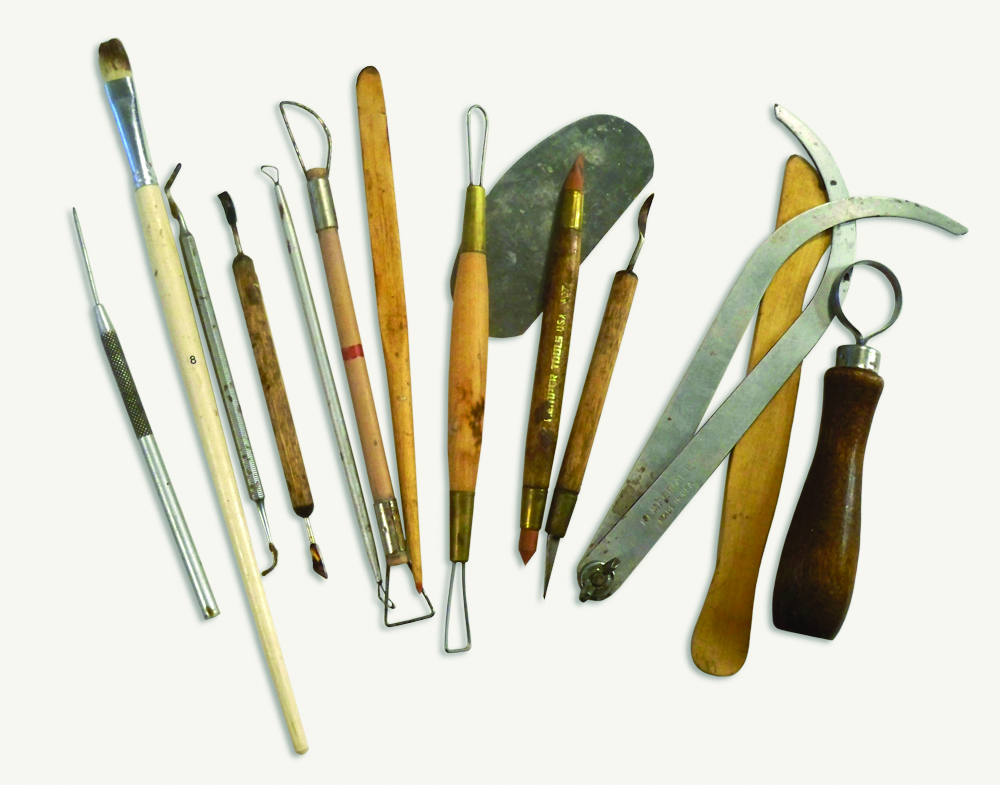 tools artist Bridgette Mongeon sculpting tools