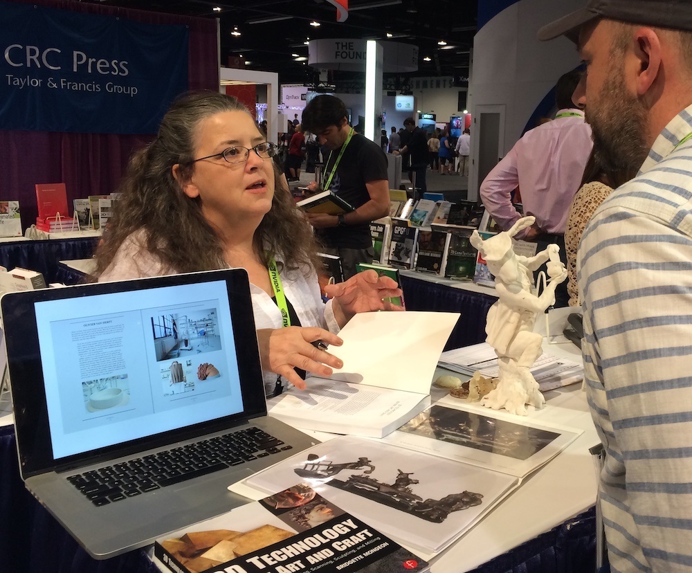 writer at Siggraph Writer Bridgette Mongeon talks about 3D printing at SIGGRAPH