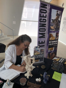 Bridgette Mongeon author, sculptor, speaker on STEAM education