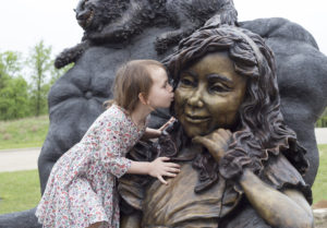 Bridgette Mongeon sculpts Wonderland