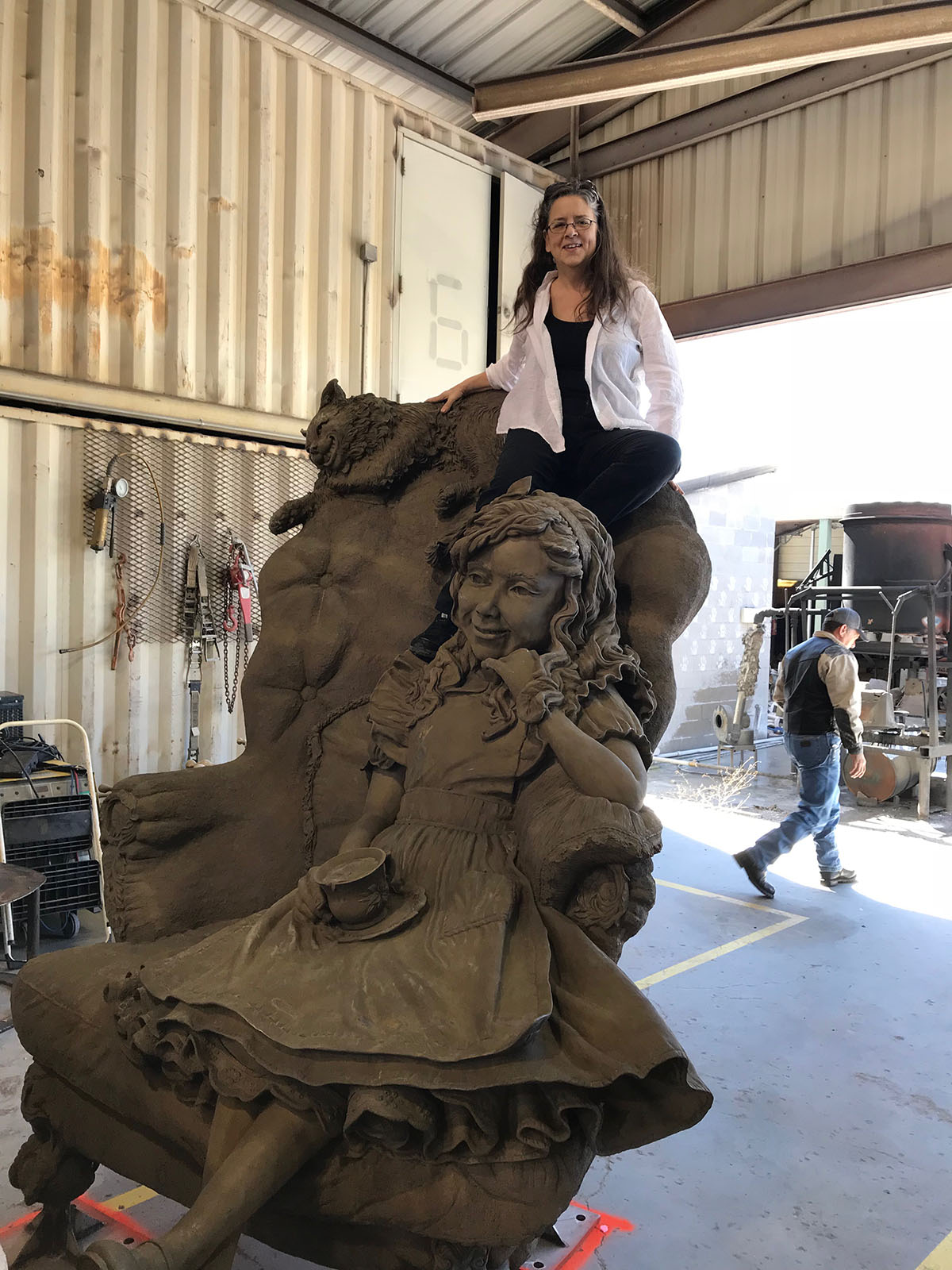 Alice in Wonderland and Bridgette Mongeon