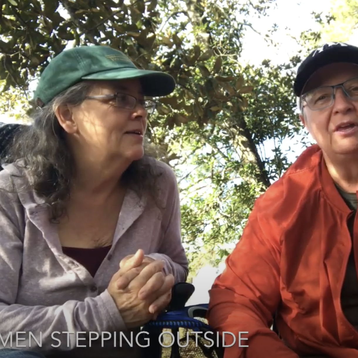 Bridgette Mongeon and Carol talk about women stepping outside