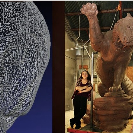 Houston, Texas artist bridgette mongeon specializes in the combination of 3D technology and fine art.