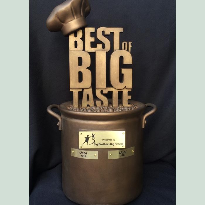 bigtaste Bridgette Mongeon designs and creates awards.