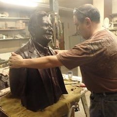 mold process of casting a bronze
