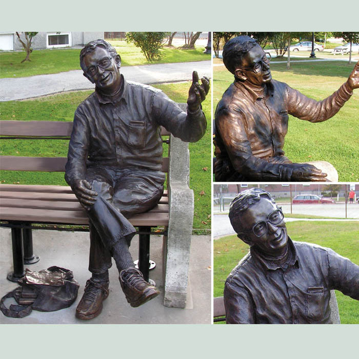 bronze statue a tribute to a man